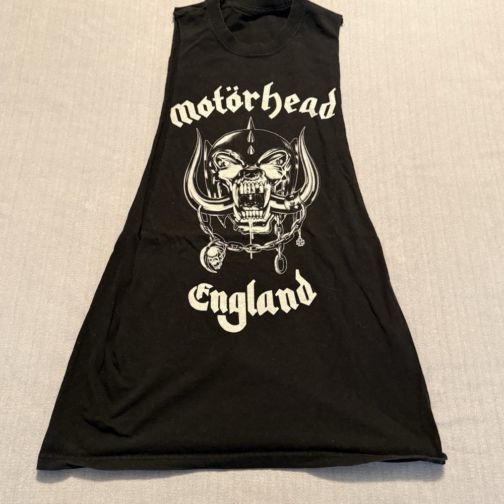 Motorhead Everything Louder Sleeveless Shirt Black Warpig Band Tank Top